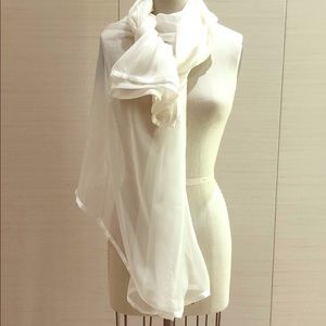 Nordstrom Accessories - 100% large Silk shawl or vail Nordstrom Accessories - 100% large Silk shawl or vail